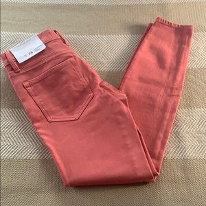 Pink Denim Leggings by LOFT